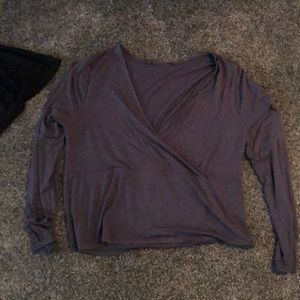 Gray long sleeve